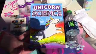 *New * UNICORN Science Fan Make A UNICORN TAIL Sunny Day Cookies Bubble Fun!!!