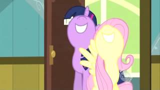 Twilight Sparkle & Fluttershy - HI RAINBOW DASH!