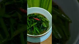 kangkung tumis terasi udang/kuliner kampung#shorts #subscribe #as2ntv #fyp