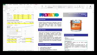 Esquema digital de Cálculos de Acabados y Partición liviana