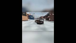 Snow Drifting! - BeamNG.Drive #shorts #beamngdrive