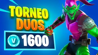 PARTIDAS PRIVADAS FORTNITE en directo AHORA TORNEO 1600 PAVOS GRATIS en duos