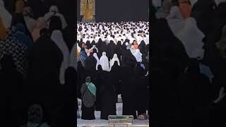 sholat maghrib di Masjidil Haram Imam Shekh Sudais.