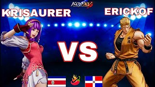 KOF XV 🌶- ERICKOF VS KRISAURER | FT5 | KOF RD | PICANTE NATION