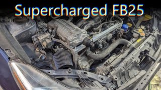 FB25 Supercharger Install Part 1 (2015 Forester 2.5i 6MT)