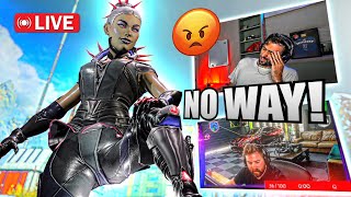 KILLING APEX PROS & TWITCH STREAMERS IN #1 PRED RANK WITH REACTIONS! FT (Snip3down, Rogue, Dropped)