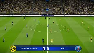 PES 2021 - Borussia Dortmund x PSG - Simulação Champions League 23/24