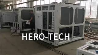 Hero-Tech air cooled water chiller with good quality, welcome to ask the quotation of our chillers.