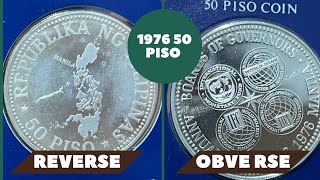 Philippine Commemorative Coin | 1976 50-Piso Boards of Governors Annual Meetings