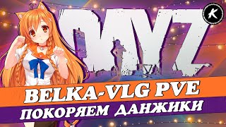 DAYZ PVE | ПРОЕКТ BELKA-VLG | СМОТРИМ САМЫЕ СЛОЖНЫЕ ДАНЖИ #dayz