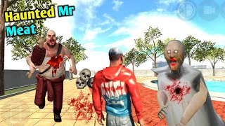 Granny And Haunted Mr Meat attack in Indian Bikes Driving 3d