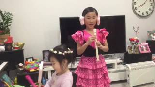 How to play a recorder by sisters fun house