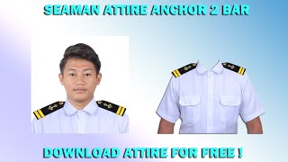 SEAMAN ATTIRE ANCHOR 2 BAR (DECK) | CS5 PHOTOSHOP EDITION |