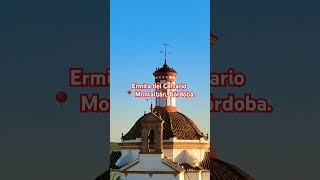 Vistas de la #campiñacordobesa y #ermita del #calvario. #montalban de #cordoba. #andalucia #españa.