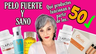 PELO FUERTE Y SANO A PARTIR DE LOS 50-ÓLISTIC, OLAPLEX, MOROCCANOIL Y OTRAS COSILLAS/FUNCIONAN!!!!!