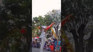 mengibarkan bendera | Magelang Ethno Carnival 2023 #shorts