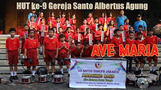 | AVE MARIA - MARCHING BAND SD SANTO YOSEPH JAKTIM | Perayaan HUT ke-9 Paroki Harapan Indah Bekasi |