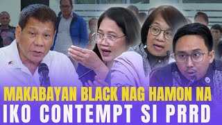 FRANCE CASTRO IKO CONTEMPT SI PRRD