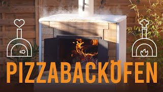 Pizzabacköfen | DIY Holzbackofen aus Schamotte bauen