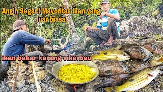 Angin Segar!! ikan bakar karang sikerbau, mayoritas ikan yang luar biasa