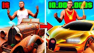 Encontré SUPER COCHES MILLONARIOS ENTERRADOS en GTA 5