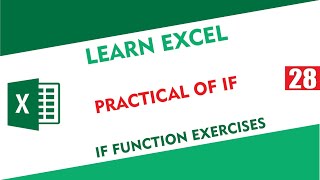 Excel If Exercises - Trick To Use If And Or Formula In Excel With Practical Example