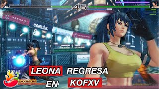 LEONA REGRESA A KOF XV 🌶 | LEONA COMPILACIÓN KOFXIV| PICANTE NATION