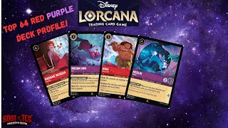 Disney Lorcana Challenge Atlanta Top 64 Deck Profile w/ Brandon Wigley