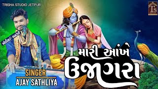 મારી આંખો ઉજાગરા | Kalakar Ajay Sathliya || Dj Remix | Trisha Studio Jetpur