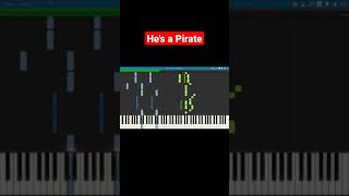 Pirates of the Caribbean - Piano Tutorial (Synthesia)