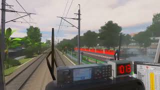 TES AI DRIVER CABRIDE DEPOK - BEKASI VIA PASAR SENEN | TRAINZ SIMULATOR INDONESIA