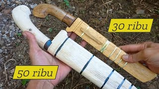 Review Golok 50 Ribuan VS Golok 30 Ribuan