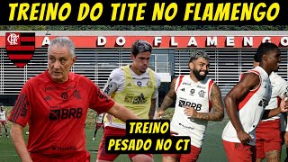 TREINO DO TITE NO FLAMENGO HOJE! PRIMEIRO TREINO DE TITE! NOTÍCIAS DO FLAMENGO