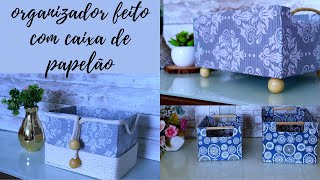 3 IDEIAS COM CAIXA DE PAPELÃO