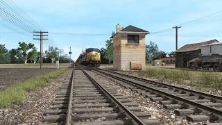 TRS2019: CSX 7713 at Nova, OH (Sound Clip Reenactment)