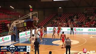 Assigeco Piacenza - Unieuro Forlì 77-80 | Gli highlights della partita