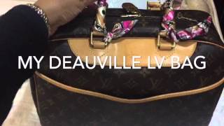 Whats in my Deauville Vintage LV Bag