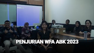 PENJURIAN WFA ABK Talent 2023 at UNESA