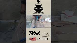 ساخت باکس ساب 80 لیتری چراغدار || درست کردن باکس ساب 80 لیتری || How to making subwoofer box