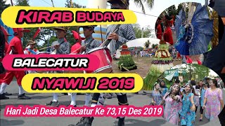 Kirab Budaya Balecatur nyawiji 2019 - Hari Jadi Desa Balecatur ke 73