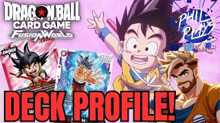 Red's New TOP Deck? Daima Goku Deck Profile and Gameplay! Dragonball Super Fusion World