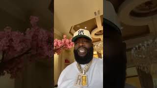 Rick Ross gets his $1.5million watch delivered to him in a security vehicle 🔥#shorts #rickross