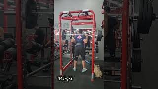 Commercial gym squats