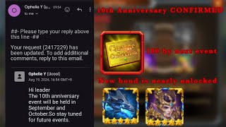 Cat Fencer Event and 10th Anniversary Confirmation - Heroes Charge