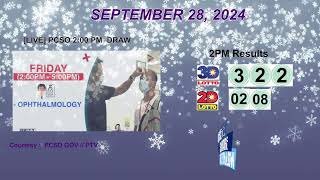 [LIVE] PCSO 2:00 PM DRAW - SEPTEMBER 28, 2024 LOTTO RESULTS