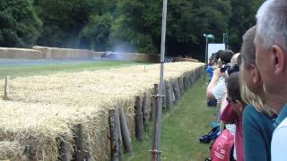 Luke Fink in his Nissan LBD PS13 V8 drifting at Goodwood FOS 2015