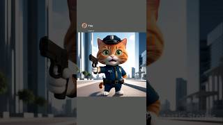 It's the police #shorts #cat #cutecat #ai #funny