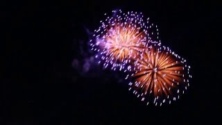 New Year's Eve 2016 fireworks in Bangkok Thailand