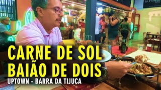 Baião de Dois com Carne de Sol e Aipim do Matuto Nordestino Uptown Barra da Tijuca