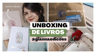 ABRINDO RECEBIDOS! | Unboxing dos Lançamentos da Gianna Edições